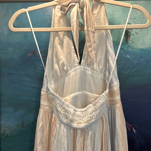 NWT HALTER DRESS BOHEMIAN SIZE SMALL BOUTIQUE BRAND AND FREE BOHO EARRINGS!!! - Picture 12 of 12